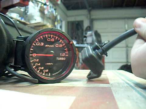 how to install defi bf boost gauge