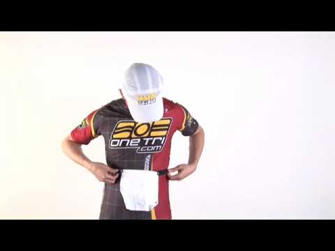how to use a race number belt