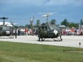 uh-1 huey taking off and taxiing