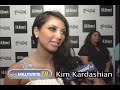 kim kardashian talks about david beckham, paris hilton and britney spears at la direct's magazine party