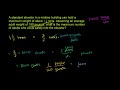 Application problems involving units of weight Video Tutorial