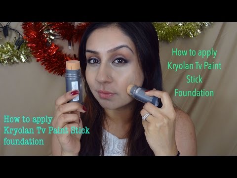 how to apply kryolan base