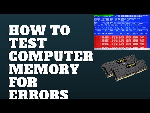 How to Test Computer Memory For Errors