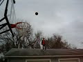 One hand swish One hand swish