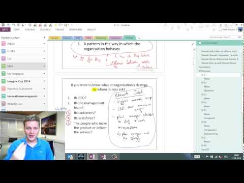 how to organize onenote