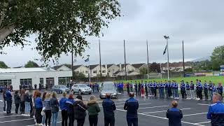 Crowds gather to pay respect to former chairperson Brendan Moran