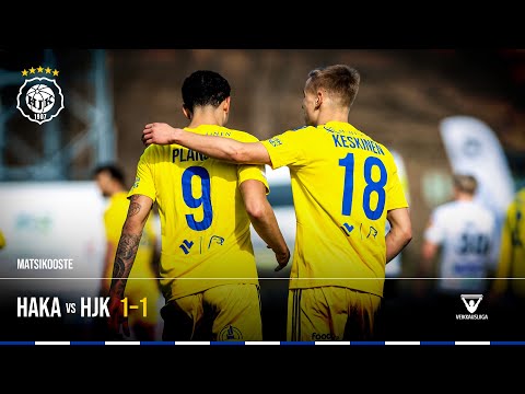 FC Haka Valkeakoski 1-1 HJK Helsingin Jalkapallokl...