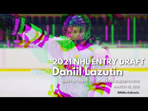 2021 NHL Draft | Daniil Lazutin (#8) Shift by Shift vs. Almaz Cherepovets, March 15, 2021