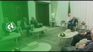 Le président de la République, a reçu, ce mercredi, le ministre tunisien des Affaires étrangères