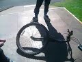 Binni Brotaj�rn ( mountain bike breaking in landing )