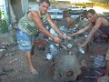 motor v8 351M/400 funcionando