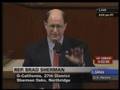 Fear Mongering exposed by Mr. Sherman on CSPAN