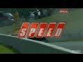 coverage of john faulkner's massive accident during the american le mans series race in mosport