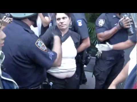 occupy wallst - About a dozen Occupy Wall Street protesters have been arrested during a march near the New York Stock Exchange on the anniversary of the grass-roots movement...