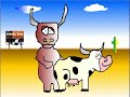 el toro y la vaca