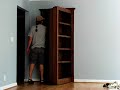 Pivoting Bookcase