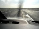 Landing at Moorabbin, Australia, Rwy 35R, Cockpit View