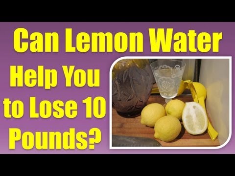 how to make lemon on water