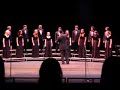 Calvary Chapel Christian SchoolMurrieta Chamber Choirsinging Ubi Caritas