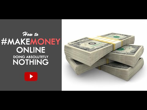 How to Make Money Doing (Almost) Nothing Laziest Person In ...