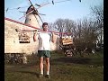 estonian sport: woodlifting in clogs