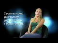 Super Sexy Model Gives Motivational quotes