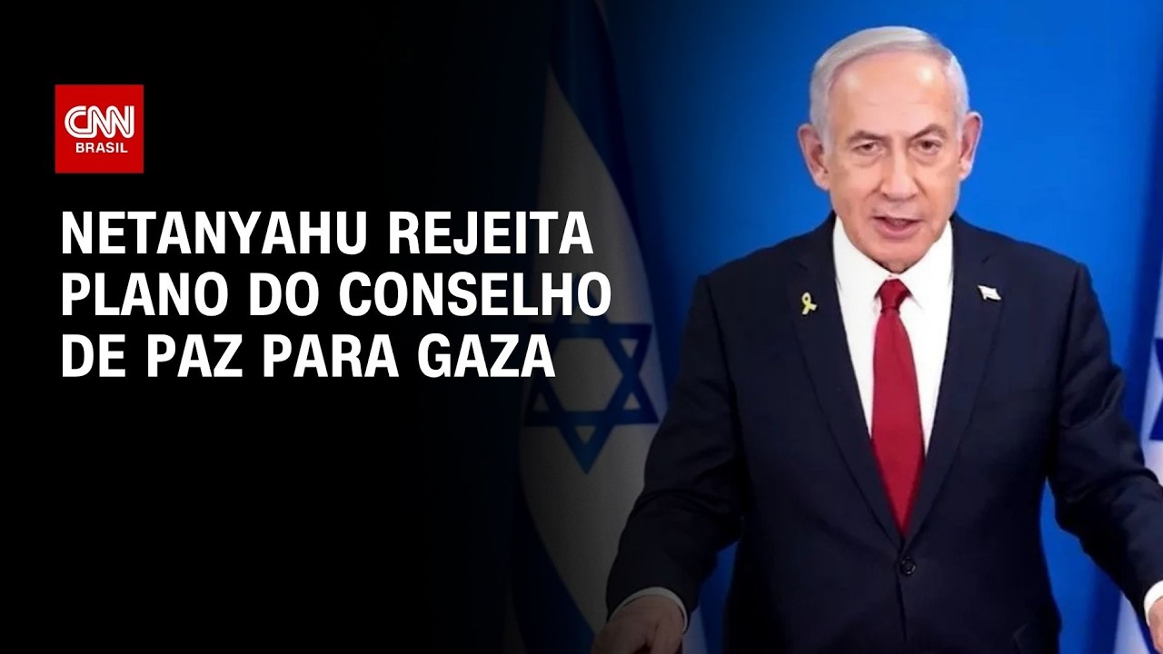 Netanyahu rejeita plano de Trump para a Faixa de Gaza | BOLETIM CNN