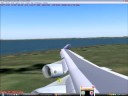 Singapore Airlines 747-400 landing Auckland
