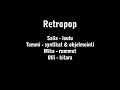 Retropop live @ Tampere - Yo-talo 11.7.2008