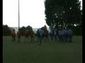 L'entrée des joueurs à la finale de venteuil