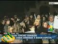 Chiche Duhalde habla mientras se dan cacerolazos