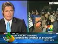 Chiche Duhalde habla mientras se dan cacerolazos