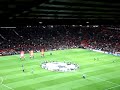 Manchester United-Lyon, Take me Home United Road