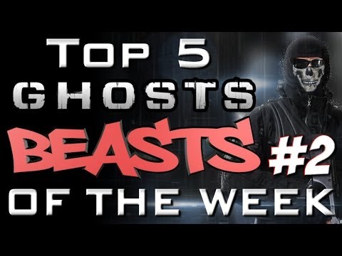 Top 5 Ghosts BOTW - Ep2 - Powered by @ElgatoGaming (COD Ghosts Countdown)