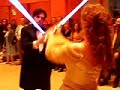 First Lightsaber Duel