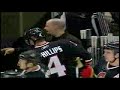 NHL glass smash - Florida vs Ottawa