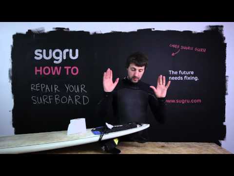how to repair epoxy surfboard