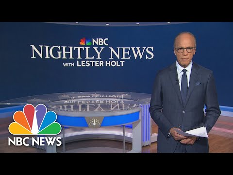Play this video Nightly News Full Broadcast - Jan. 20