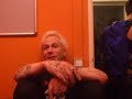 interview with maniac, vocalist of skitliv (previously mayhem) backstage at berlin's k17, during their tour with gallhammer october '07. in fact, just out of shot behind him is vivian gallhammer being interviewed for a german tv station.