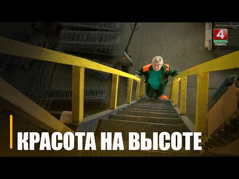 На Гомельском ДСК большая часть машинистов кранов – женщины видео