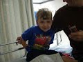 Eli in the hospitle befor surgury Eli in the hospitle befor surgury
