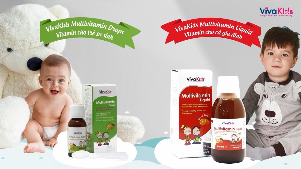 Viva Kids Multivitamin - Vitamin cho cả gia đình