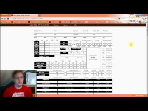 how to fill a d&d character sheet