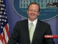 Robert Gibbs Gets Grilled by Chip Reid (CBS) and Helen Thomas (Hearst News Service)