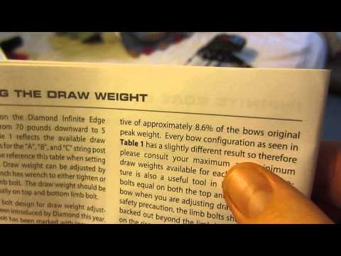 how to adjust draw weight