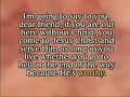 The Revival Hymn 4 - The worldly, dead church MUST REPENT! The Revival Hymn 4 - The worldly, dead church MUST REPENT!
