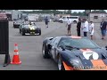 Chris Ashworth records a Superformance Ford GT40 along with a racing Corvette Stingray, Cobra, and Kyle Petty's Mellow Yellow Nascar. This event was held at Michigan International Speedway, which also consisted of 1950's Indy cars. This was a preview event for the Concours d'elegance of America. Please comment, rate, and subscribe! My Facebook Page - tinyurl.com Blog - dtrockstar1.blogspot.co​m