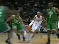 allen iverson 1st ever win as a nuggets vs boston celtics