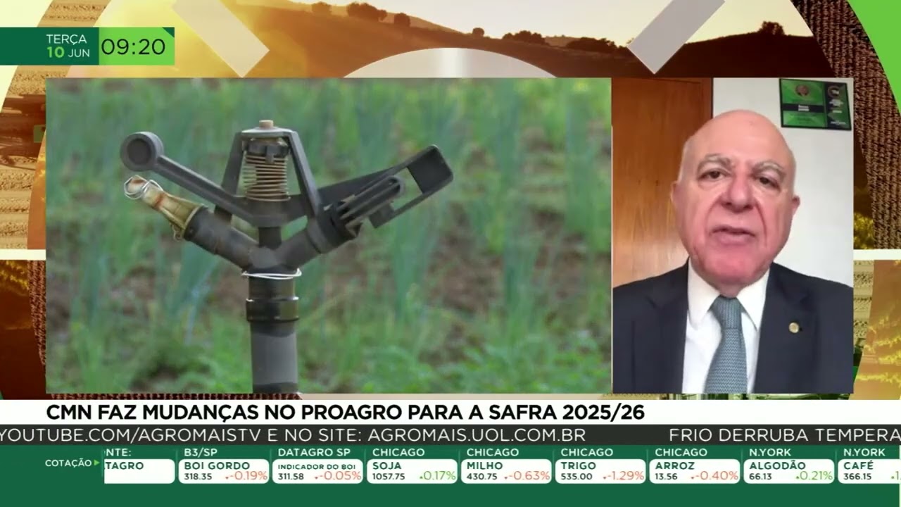 CMN faz mudanças no Proagro para a safra 2025/26
