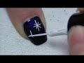 New Year Nail Art: Sparkly Starry Night Tutorial (Perfect for short nails)